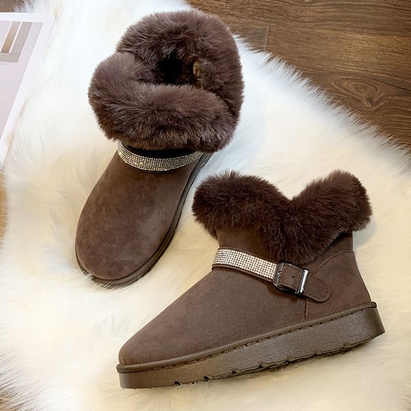 winter women boots 2019 new flat heel snow boots women shoes warm fur plush suede brown black ankle platform
winter women boots 2019 new flat heel snow boots women shoes warm fur plush suede brown black ankle platform
