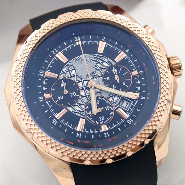 rose gold new quality b06 b01 a25362 chronograph battery movement quartz black dial men watch leather strap mens wristwatches, Slivery;brown
rose gold new quality b06 b01 a25362 chronograph battery movement quartz black dial men watch leather strap mens wristwatches, Slivery;brown