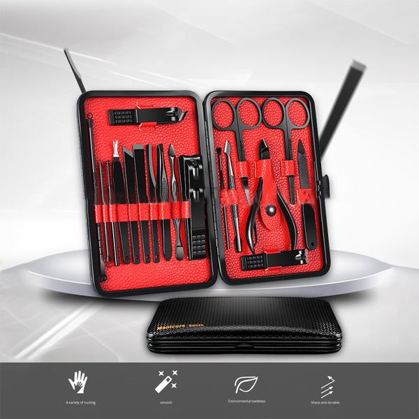 nail cutter clipper for manicure stainless steel blackening 18 sets nailknife set personal care nail tools make up gift
nail cutter clipper for manicure stainless steel blackening 18 sets nailknife set personal care nail tools make up gift