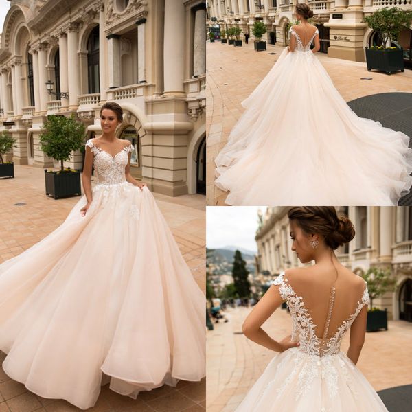 Berta 2019 Beach Wedding Dresses Off Shoulder Lace Appliqued A Line Country Bridal Gowns Sweep Train Boho Wedding Dress Robe De Mariée, White
Berta 2019 Beach Wedding Dresses Off Shoulder Lace Appliqued A Line Country Bridal Gowns Sweep Train Boho Wedding Dress Robe De Mariée, White