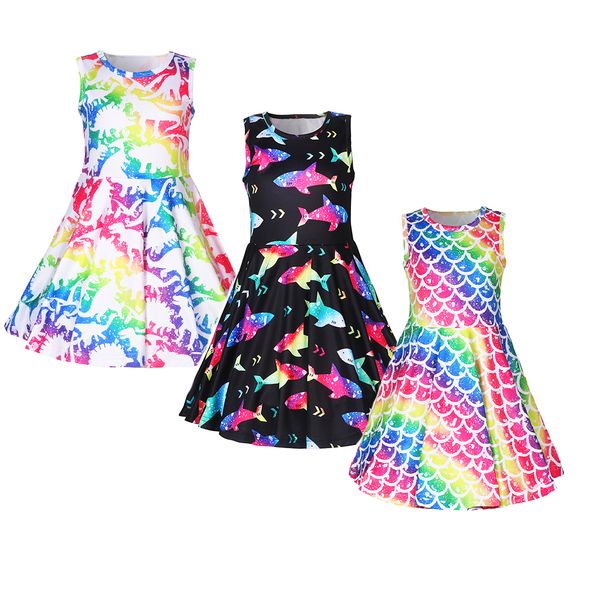 girls dress shark clothes for girls kids colorful costume rainbow dinosaur dress children thanksgiving flower dress 1250, Red;yellow
girls dress shark clothes for girls kids colorful costume rainbow dinosaur dress children thanksgiving flower dress 1250, Red;yellow