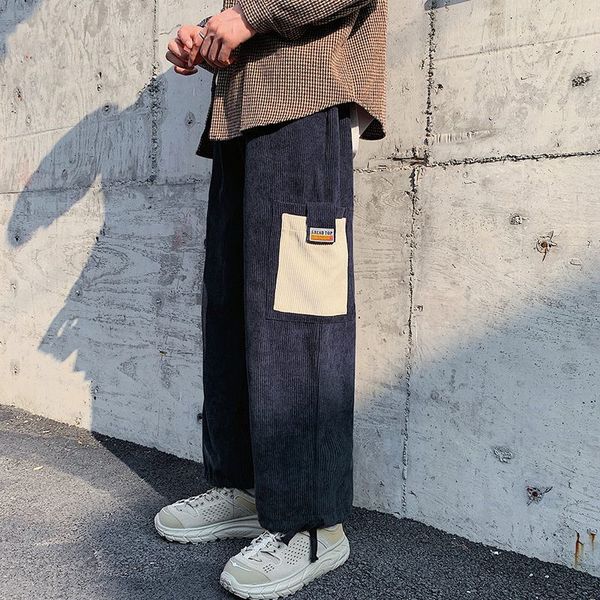 men corduroy harajuku joggers pants 2020 man hip hop patchwork sweatpants casual black track pants fashion trousers
men corduroy harajuku joggers pants 2020 man hip hop patchwork sweatpants casual black track pants fashion trousers