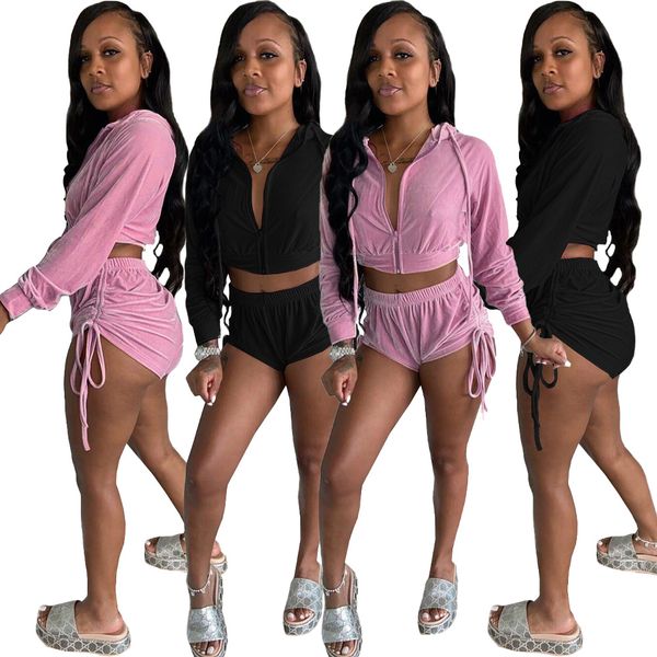 korean velvet womens 2 piece outfits solid color long sleeve hoodie zipper crop and bodycon skinny shorts pants set tracksuit, White
korean velvet womens 2 piece outfits solid color long sleeve hoodie zipper crop and bodycon skinny shorts pants set tracksuit, White