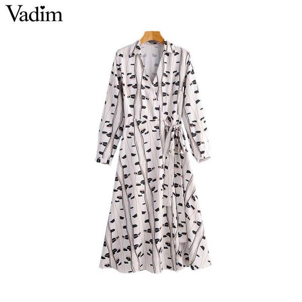 vadim women elegant print wrap dress bow tie cross design long sleeve female mid calf office wear midi dresses vestidos qd232, Black;pink
vadim women elegant print wrap dress bow tie cross design long sleeve female mid calf office wear midi dresses vestidos qd232, Black;pink