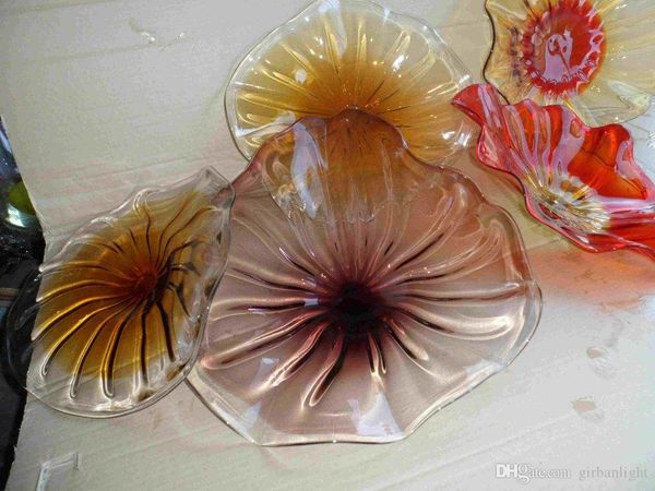 wall decoration blown glass plates modern art decoration custom made murano glass chihuly style wall plates
wall decoration blown glass plates modern art decoration custom made murano glass chihuly style wall plates