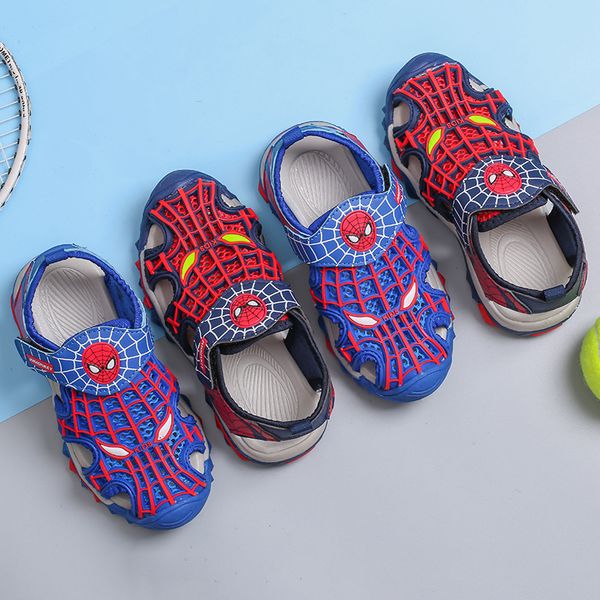 children summer sandals 2020 new boy cartoon sandalskids soft bottom non-slip beach shoes student casual sandals, Black;red
children summer sandals 2020 new boy cartoon sandalskids soft bottom non-slip beach shoes student casual sandals, Black;red