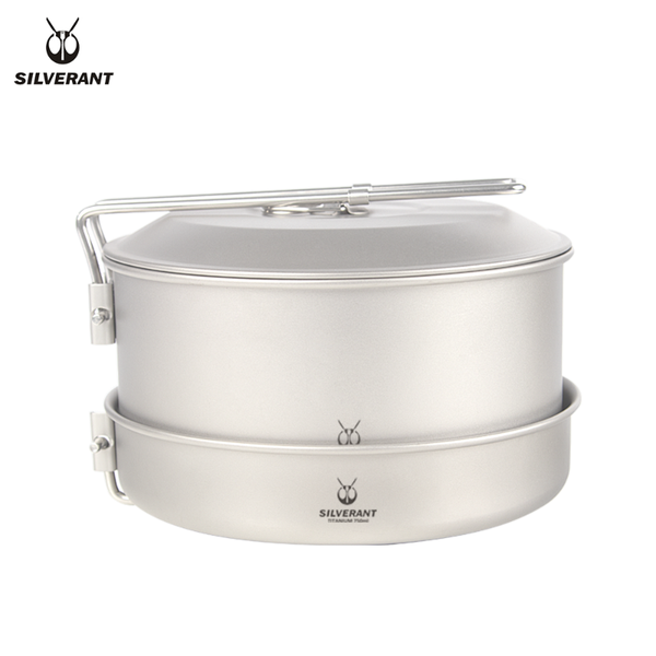 camp kitchen silver ant pure titanium hiking picnic camping fishing cookers ultra-light portable anti-bacteria sturdy two-piece set of pots
camp kitchen silver ant pure titanium hiking picnic camping fishing cookers ultra-light portable anti-bacteria sturdy two-piece set of pots