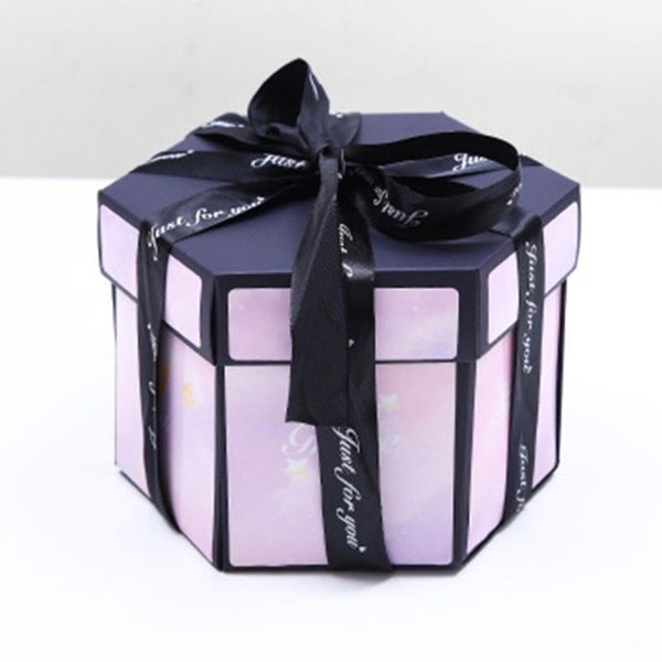 hexagon сюрприз взрыв box diy ручной scrapbook фото подарочная коробка для обручальных свадьба день рождения
hexagon сюрприз взрыв box diy ручной scrapbook фото подарочная коробка для обручальных свадьба день рождения