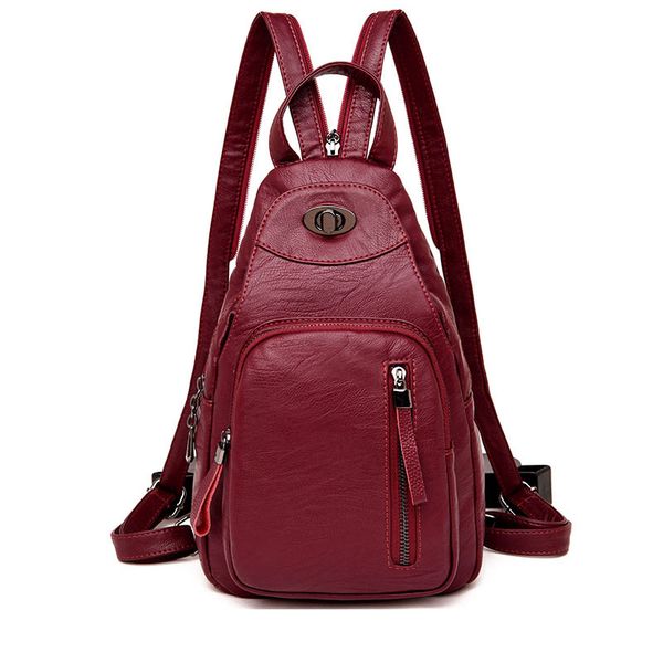 casual women backpack leather chest bag female large capacity school shoulder bags for girls travel backbag mochila
casual women backpack leather chest bag female large capacity school shoulder bags for girls travel backbag mochila