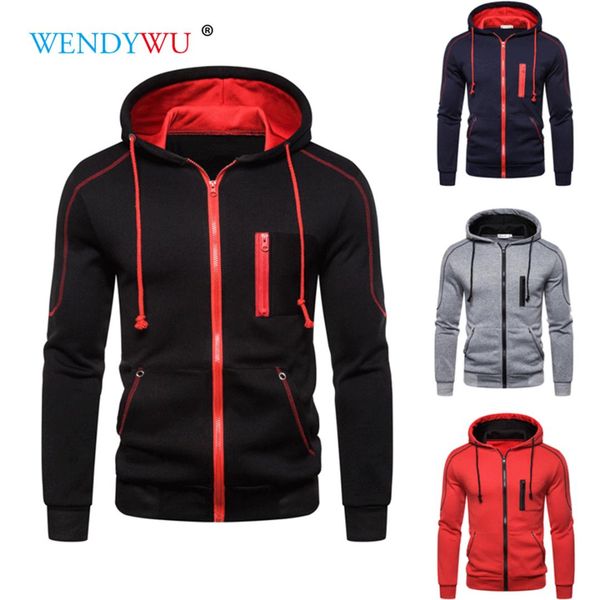 plus size men hoodies tracksuit 2019 autumn winter drawstring pocket hooded sweatshirt long sleeve zip slim coat male jacket, Black;red
plus size men hoodies tracksuit 2019 autumn winter drawstring pocket hooded sweatshirt long sleeve zip slim coat male jacket, Black;red