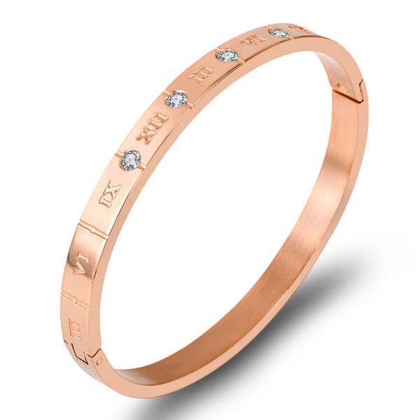 new classic design zircon crystals roman numerals bracelets & bangles women fashion jewelry bangles wholesale, Black
new classic design zircon crystals roman numerals bracelets & bangles women fashion jewelry bangles wholesale, Black