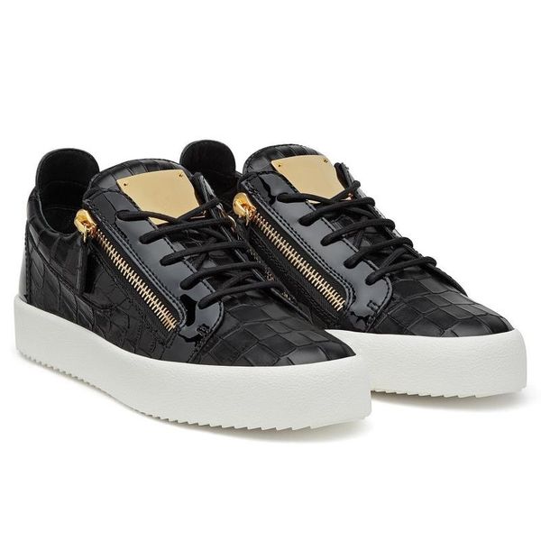 2019 women men shoes sell casual shoes zip sneakers ladies leather low flat shoes, Black
2019 women men shoes sell casual shoes zip sneakers ladies leather low flat shoes, Black