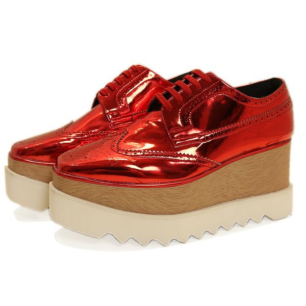 fashion women platform casual shoes lace up leather wedge footwear square toe height increasing casual shoes women red sliver black
fashion women platform casual shoes lace up leather wedge footwear square toe height increasing casual shoes women red sliver black