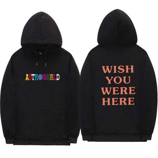 the new travis scott astroworld wish you were here hoodies fashion letter astroworld hoodie streetwear man woman pullover sweatshirt, Black
the new travis scott astroworld wish you were here hoodies fashion letter astroworld hoodie streetwear man woman pullover sweatshirt, Black