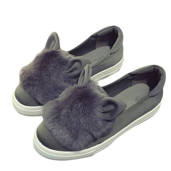 women round toe flats shoes leather slip on ladies shallow moccasins casual shoes female summer cartoon fur loafer women, Black
women round toe flats shoes leather slip on ladies shallow moccasins casual shoes female summer cartoon fur loafer women, Black