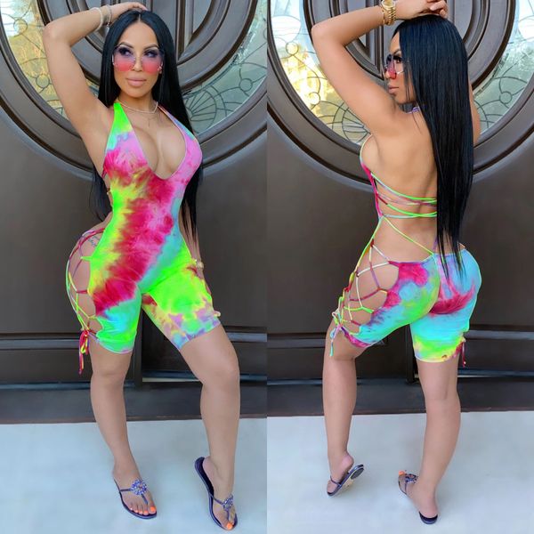 selling 2020 european and american halter halter tie-dyed hollow printed jumpsuit, Black;white
selling 2020 european and american halter halter tie-dyed hollow printed jumpsuit, Black;white