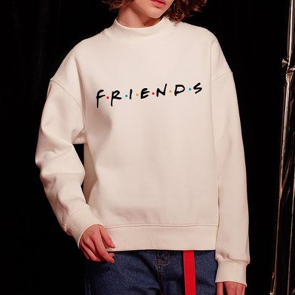 designer womens sweaters new brand no cap fleece womens luxury sweatshirts with friend priting fashion casual style size s-xl wholesales, Black
designer womens sweaters new brand no cap fleece womens luxury sweatshirts with friend priting fashion casual style size s-xl wholesales, Black
