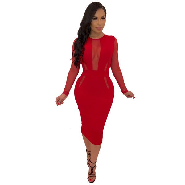 2020 new summer sleeveless midi bodycon dress backless women dress club wear elegant mesh party dresses ing, White;black
2020 new summer sleeveless midi bodycon dress backless women dress club wear elegant mesh party dresses ing, White;black