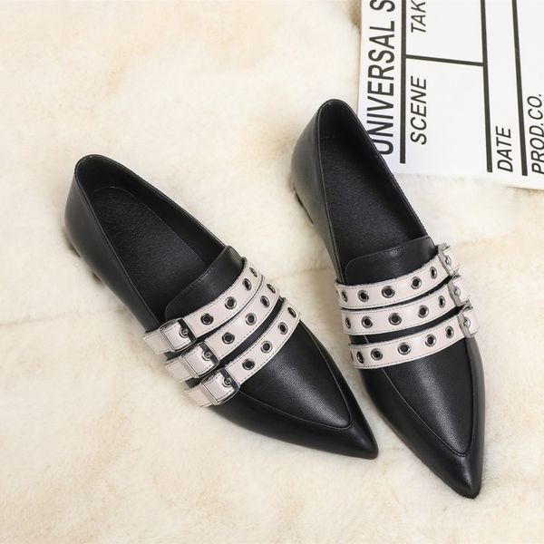 mljuese 2020 women pumps soft cow leather autumn spring pointed toe black color buckle strap low heels party dress
mljuese 2020 women pumps soft cow leather autumn spring pointed toe black color buckle strap low heels party dress