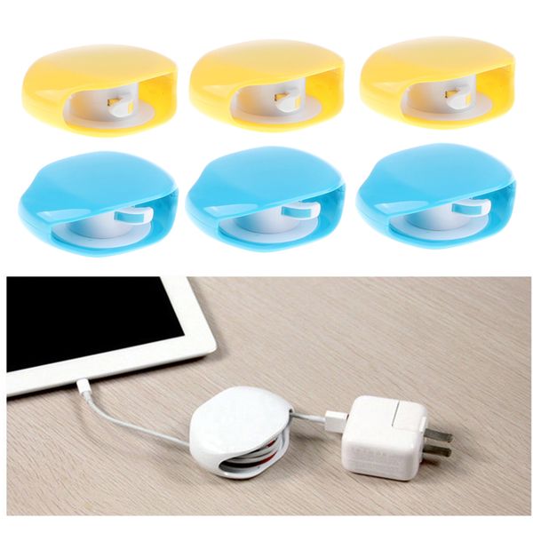 6 pcs automatic cord organizer for headphone phone
6 pcs automatic cord organizer for headphone phone