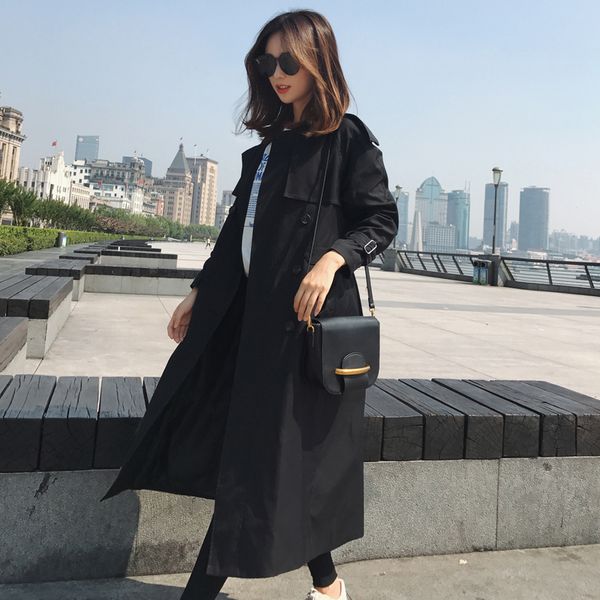 long women 2020autumn trench female double breasted loose straight coat fashion slim waist all-match overthe-knee outerwearhf39, Tan;black
long women 2020autumn trench female double breasted loose straight coat fashion slim waist all-match overthe-knee outerwearhf39, Tan;black