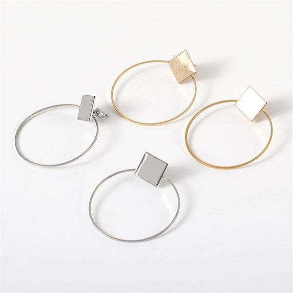 new fashion statement earring punk style silver gold color square round circle dangle earrings for women girls retro jewelry
new fashion statement earring punk style silver gold color square round circle dangle earrings for women girls retro jewelry