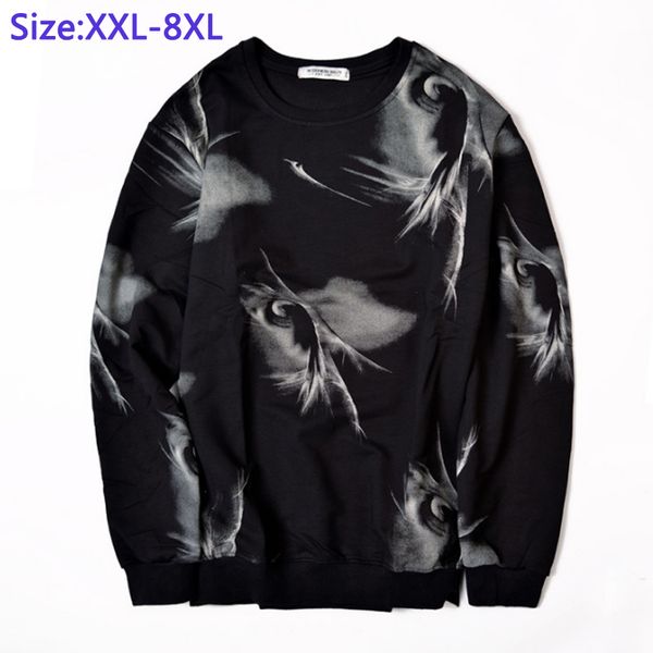 7xl 8xl одежда для мужчин толстовки o-образным вырезом повседневный высокого качества куртки пальто комфортная большой человек big top разме, Black
7xl 8xl одежда для мужчин толстовки o-образным вырезом повседневный высокого качества куртки пальто комфортная большой человек big top разме, Black
