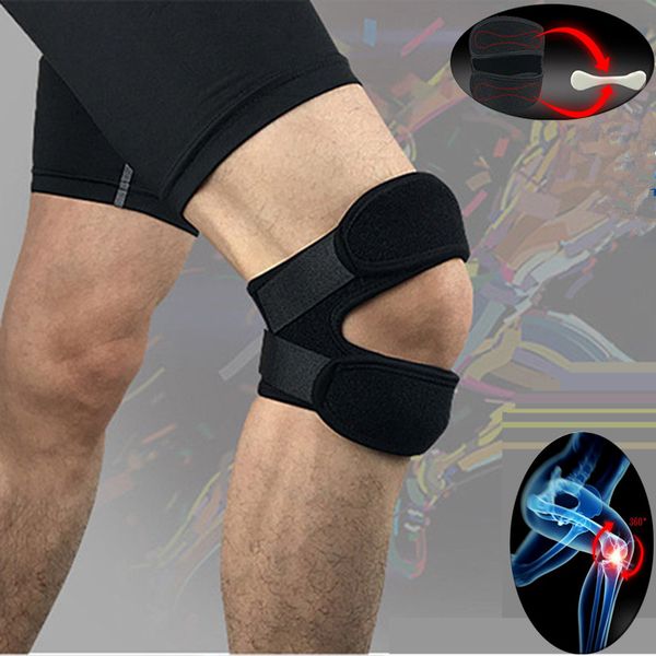 sports safety padded knee support patella brace exercise bandage tendon strap running leg guard outdoor fitness knee protector, Black;gray
sports safety padded knee support patella brace exercise bandage tendon strap running leg guard outdoor fitness knee protector, Black;gray