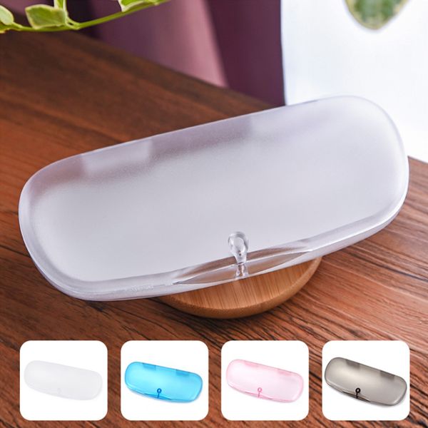 clear sunglasses case hard plastic plain glasses holder box portable storage eyeglasses case pouch, Silver
clear sunglasses case hard plastic plain glasses holder box portable storage eyeglasses case pouch, Silver