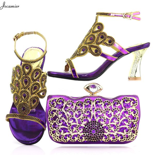 2019 new fashion purple african matching shoes and bags to match italian in women high heels party shoes and bag sets tk57, Black
2019 new fashion purple african matching shoes and bags to match italian in women high heels party shoes and bag sets tk57, Black