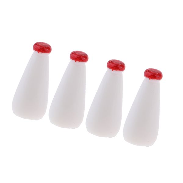 dollhouse миниатюрный 4 шт питейные прозрачные бутылки молока set red cap для 1:12 масштаба
dollhouse миниатюрный 4 шт питейные прозрачные бутылки молока set red cap для 1:12 масштаба