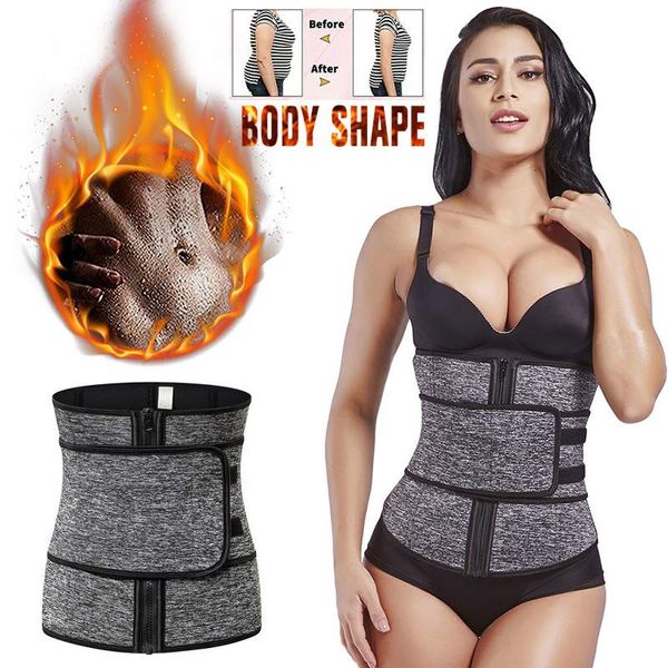new women waist trainer neoprene belt weight loss cincher body shaper tummy control strap slimming sweat fat burning girdle, Black;gray
new women waist trainer neoprene belt weight loss cincher body shaper tummy control strap slimming sweat fat burning girdle, Black;gray