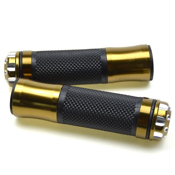 bronze 1 pair universal aluminum -slip rubber motorcycle handlebars 7/8'' handle bar hand grips for motorbike scooter
bronze 1 pair universal aluminum -slip rubber motorcycle handlebars 7/8'' handle bar hand grips for motorbike scooter