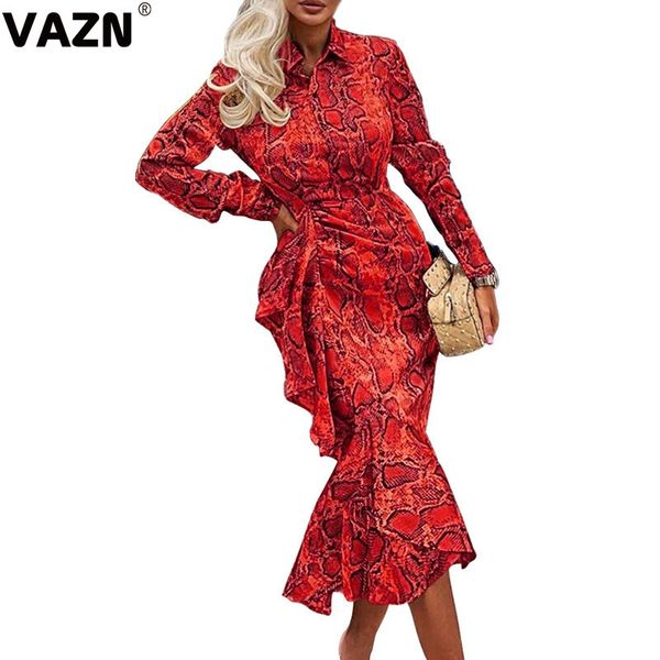 vazn 2020 spring vintage mermaid dress untidy mature daily full sleeve lace up women high waist maxi dress, Black;pink
vazn 2020 spring vintage mermaid dress untidy mature daily full sleeve lace up women high waist maxi dress, Black;pink