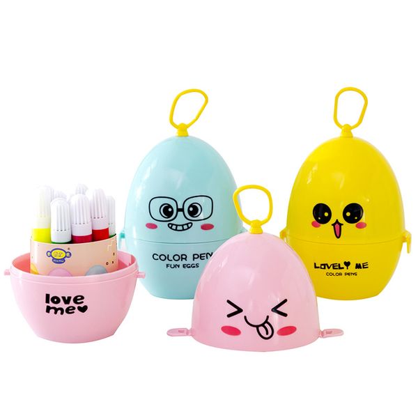 12 colors cute meng egg watercolor pen student art drawing brush child birthday gift non-toxic graffiti pen markers art supplies
12 colors cute meng egg watercolor pen student art drawing brush child birthday gift non-toxic graffiti pen markers art supplies