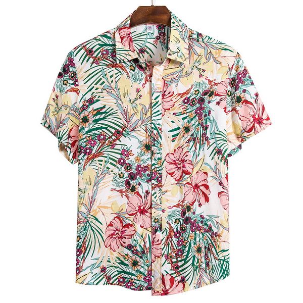 heflashor plus size 2020 summer men short sleeve hawaiian shirts cotton casual floral wave regular men beach shirts camisa, White;black
heflashor plus size 2020 summer men short sleeve hawaiian shirts cotton casual floral wave regular men beach shirts camisa, White;black