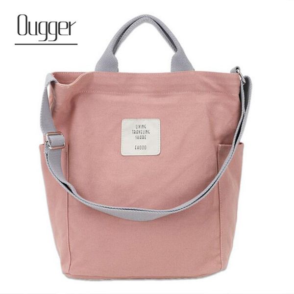 ougger canvas shoulder bag zipper women bags women messenger bag female simple handbag letter printing tote
ougger canvas shoulder bag zipper women bags women messenger bag female simple handbag letter printing tote