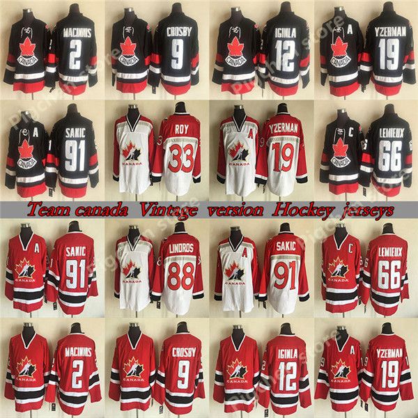 team canada ccm vintage jerseys 66 lemieux 33 roy 91 sakic 19 yzerman 9 crosby 88 lindros retro throwback hockey jersey, Black;red
team canada ccm vintage jerseys 66 lemieux 33 roy 91 sakic 19 yzerman 9 crosby 88 lindros retro throwback hockey jersey, Black;red