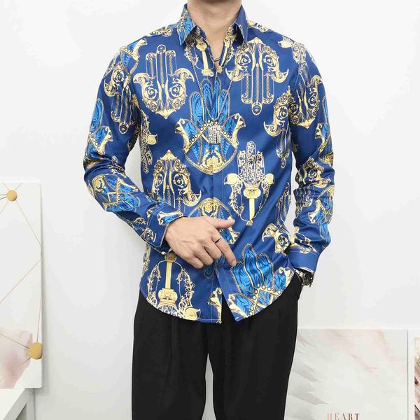 2020 classic dress shirts single-breasted long sleeve casual men clothing harajuku medusa shirt slim fashion business men shirts, White;black
2020 classic dress shirts single-breasted long sleeve casual men clothing harajuku medusa shirt slim fashion business men shirts, White;black
