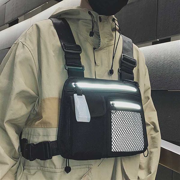fashion brand tooling bag street hip-hop 3m reflective function wind vest bag men&women wild tactical street dance chest
fashion brand tooling bag street hip-hop 3m reflective function wind vest bag men&women wild tactical street dance chest