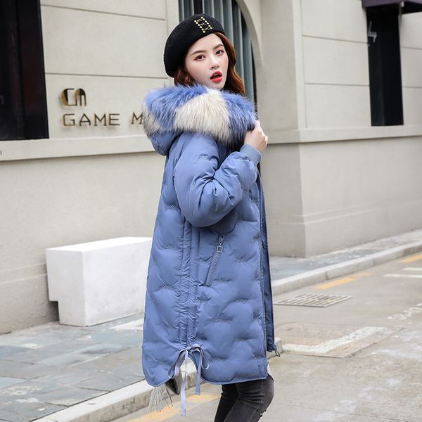 kmetram 2019 winter jacket women fashion parka women faux fur collar long coat female korean warm outwear manteau femme my4477, Black
kmetram 2019 winter jacket women fashion parka women faux fur collar long coat female korean warm outwear manteau femme my4477, Black