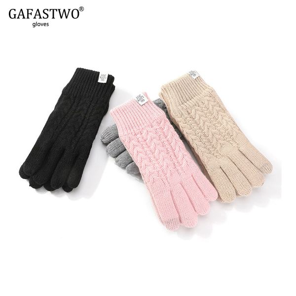 new fashion knit gloves ladies autumn and winter outdoor travel double thick windproof plus velvet warm touch screen gloves, Blue;gray
new fashion knit gloves ladies autumn and winter outdoor travel double thick windproof plus velvet warm touch screen gloves, Blue;gray