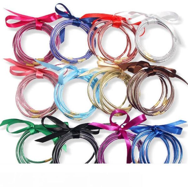new trend all weather glitter bangles set glitter filled silicone jelly summer bracelets ship, Black
new trend all weather glitter bangles set glitter filled silicone jelly summer bracelets ship, Black