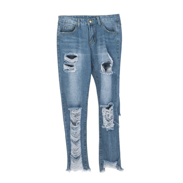 womail women high waisted skinny hole jeans stretch slim pants calf length jeans casual elastic partyclub daily fashion19nov25, Blue
womail women high waisted skinny hole jeans stretch slim pants calf length jeans casual elastic partyclub daily fashion19nov25, Blue