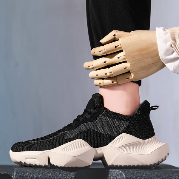 men runnign shoes lace up platform sneakers men thick sole shoes breathable chunky sneakers fashion outdoor sport trainers
men runnign shoes lace up platform sneakers men thick sole shoes breathable chunky sneakers fashion outdoor sport trainers