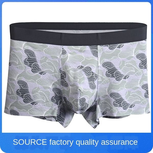 men 2020 modal men's shorts and underpants underpants breathable seamless printing men's boxer shorts, Black;white
men 2020 modal men's shorts and underpants underpants breathable seamless printing men's boxer shorts, Black;white