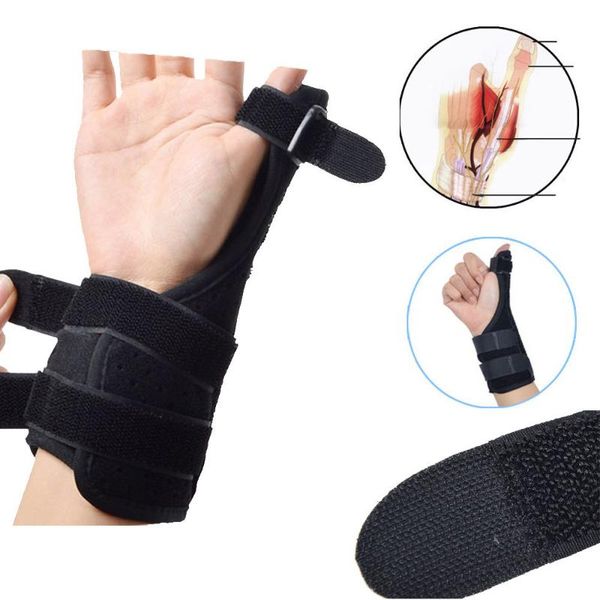 1pcs thumb splint with wrist support brace-thumb brace for carpal tunnel or tendonitis pain relief,thumb spica splint stabilizer, Black;red
1pcs thumb splint with wrist support brace-thumb brace for carpal tunnel or tendonitis pain relief,thumb spica splint stabilizer, Black;red