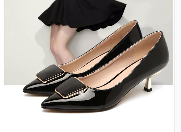 2020 spring and autumn with new style fashion high heel fine heel pointed end women's shoes@lkiop638, Black
2020 spring and autumn with new style fashion high heel fine heel pointed end women's shoes@lkiop638, Black