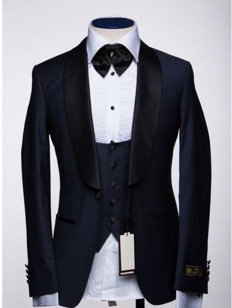 fashionable one button groomsmen shawl lapel groom tuxedos men suits wedding/prom/dinner man blazer(jacket+pants+tie+vest) 547, Black;gray
fashionable one button groomsmen shawl lapel groom tuxedos men suits wedding/prom/dinner man blazer(jacket+pants+tie+vest) 547, Black;gray