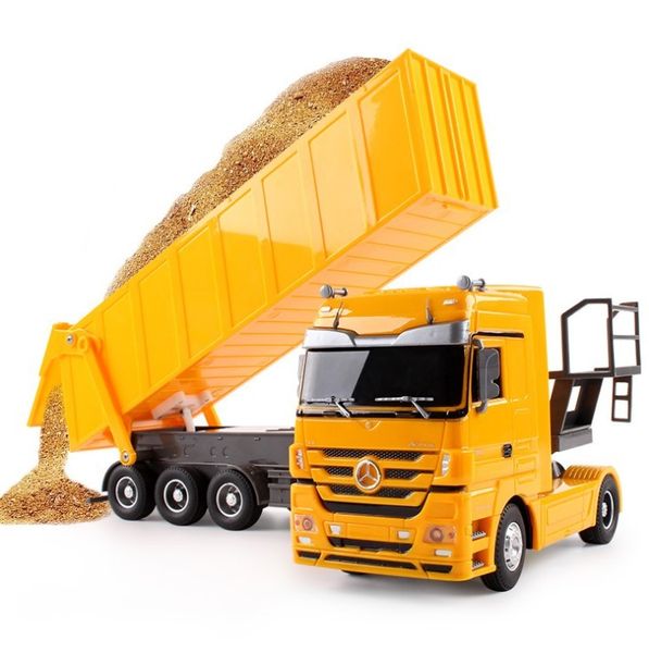 2.4ghz big rc toy dumper tilting cart remote control tip lorry auto lift engineer container car vehicle toys gift brinquedos t200115
2.4ghz big rc toy dumper tilting cart remote control tip lorry auto lift engineer container car vehicle toys gift brinquedos t200115